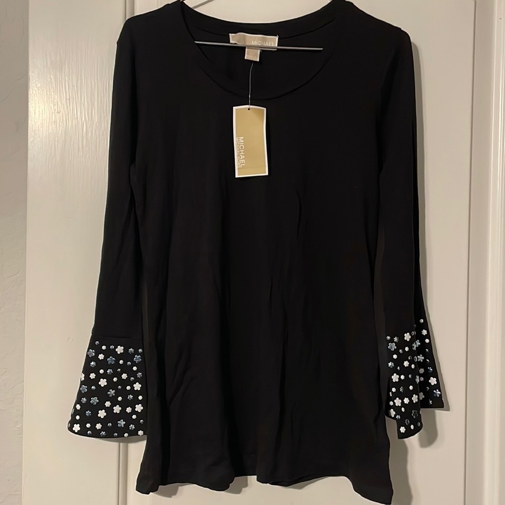 michael kors black top